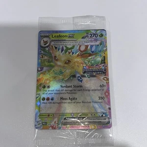 Leafeon Ex 🍃 006/131 Prismatic Evolutions Stamped Surprise Box Card - SEALED ⚡️ - Picture 1 of 1