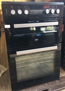 Beko Electric 60cm Cooker, Black XDC653K, Manufacturer's Warranty (10531) - Picture 1 of 12
