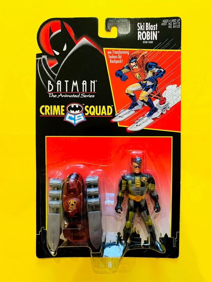 🚚🇮🇹🇪🇺 BATMAN ANIMATED SERIES -KENNER SKI BLAST ROBIN- Nuovo- no combat belt - Immagine 1 di 3