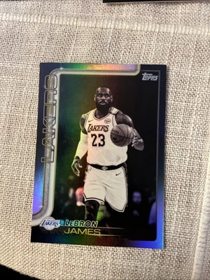 2025/26 Topps LeBron James Blackout Target Black Friday Parallel SP #150 - Image 1 of 2