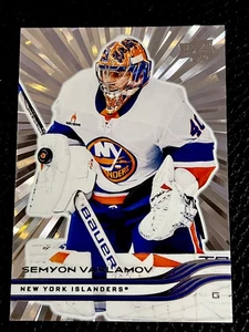 2025-26 Upper Deck Silver Outburst #108 Semyon Varlamov - Islanders - Bild 1 von 2