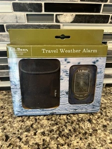 LL Bean Travel Weather Alarm Station Brand New Sealed In Box Unused - Picture 1 of 3
