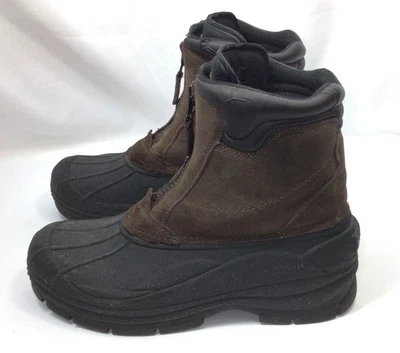 Botas de neve Totes Thermolite isoladas impermeáveis Spencer marrom masculinas 9 - Imagem 1 de 4