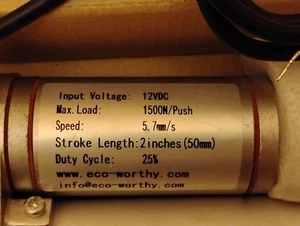 linear actuator 12v 50mm 1500N  - Picture 1 of 4