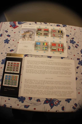 1983 UN Flag Series Extra Large WFUNA Cachet FDC-Elisabeth von Janota Bzowski - Image 1 of 2