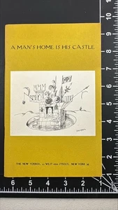 Folleto promocional The New Yorker A Man's Home Is His Castle 1956-1962 - Imagen 1 de 6
