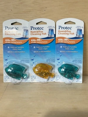 3-Protec Humidificador Limpieza Peces Antimicrobiano Eliminador de Olores Colores Surtidos Foto 1 de 2
