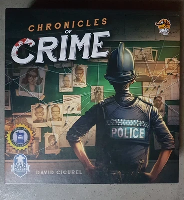 Chronicles of Crime Board Game By Lucky Duck Games Complete - Image 1 of 4