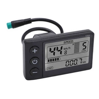 Display LCD 24V 36V 48V 60V S866 Pannello Regolatore Cruscotto Bici Elettrica9498 - Immagine 1 di 4