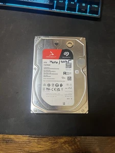 seagate ironwolf 8tb st8000vn004 Used (Good Health/ Good Bench Mark) - Picture 1 of 9