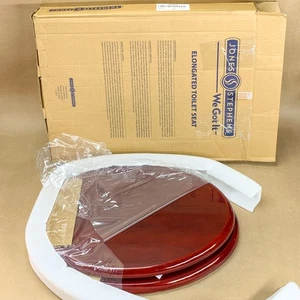 Jones Stephens C2B1E16BN WC-Sitz Luxus Mahagoni Holz Klavieroptik - Bild 1 von 18