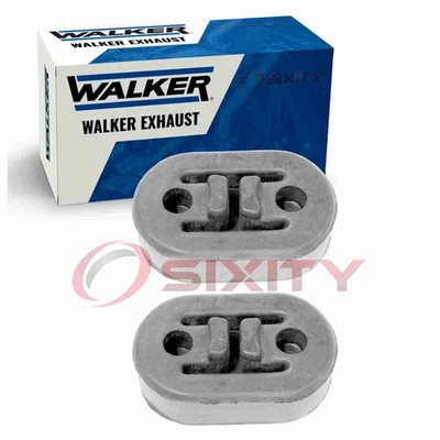 Aisladores de sistema de escape Walker de 2 piezas para Audi A4 Quattro 2002-2009 1,8 L LV Foto 1 de 4