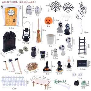 1SET 1/12 Scale Vintage Handmade Dollhouse Miniatures Halloween Holiday - Picture 1 of 5
