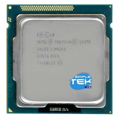 Processore Intel Pentium G2030 3.0 Sr163 3.00ghz Socket Lga1155 L Ricondizionato - Immagine 1 di 3