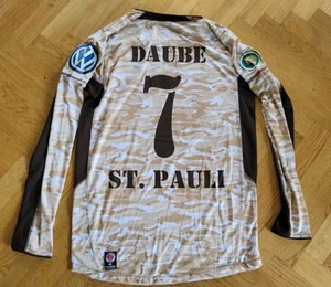 FC St. Pauli Trikot match prepared, DFB Pokal, Nr. 7 Daube - Bild 1 von 2
