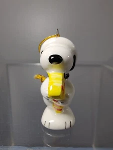 RARE VINTAGE 1966 JAPAN PEANUTS SNOOPY REITEN HOBBY HORSE 3" ORNAMENT UFS INC. - Bild 1 von 4