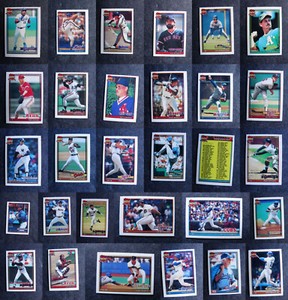1991 Topps Micro Mini Baseball Cards Complete Your Set You U Pick List 601-792