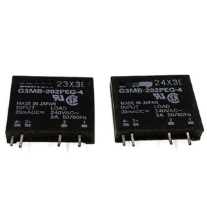 2Pcs G3MB-202PEG-4 240VAC Power Relay 2A 4Pins Used - Picture 1 of 1