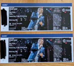 1 oder 2 Konzertkarten-Roland Kaiser-Uber Arena Berlin-15.05.25-Reihe 20 - Bild 1 von 1
