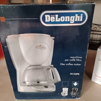 De'Longhi ICM2.B Macchina per Caffè Filtro Americano, caraffa in vetro - Immagine 1 di 4