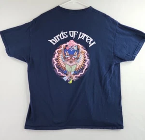 365th Training Squadron Birds Of Prey Graphics Mens Black T-shirt Size XL - Picture 1 of 9