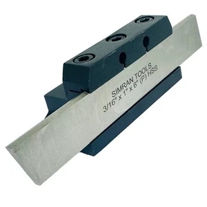 Soporte para herramientas de corte tipo abrazadera de torno con hoja de 3/16"" x 1"" x 6 - Imagen 1 de 4