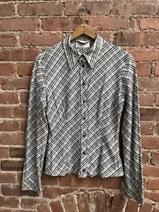 Camicia da donna SportMax, taglia 6, cotone elasticizzato, Italia - Foto 1 di 7