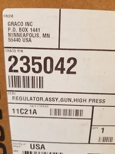 Graco 235042 industrial air compressor parts - Picture 1 of 4