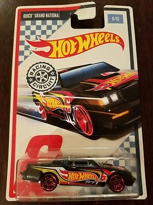 Hot Wheels 2017 Racing Circuit Buick Grand National Black #6/10 (Lote de 1) *NOVO* - Imagem 1 de 2