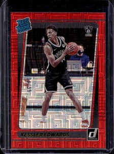 2021-22 Donruss Kessler Edwards Red Choice Rated Rookie RC #8/99 Nets