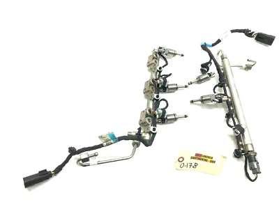 2017-2020 LINCOLN CONTINENTAL 2.7L FUEL RAIL W/ INJECTORS X5 OEM - Image 1 of 4