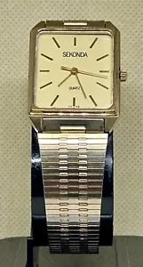Sekonda Watch, NOT WORKING, Gold Plated Stainless Steel, Parts/Spares/Repairs. - Picture 1 of 24