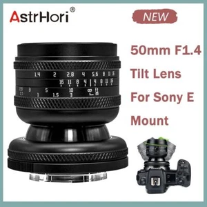 AstrHori 50mm F1.4 Vollformat MF Tilt Shift Objektiv für Sony E Mount A6500 A7RIV - Bild 1 von 10