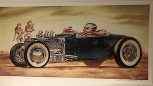KEITH WEESNER SIGNED ‘10 PRINT ART POSTER ORIG PENCIL 2010 - Picture 1 of 4