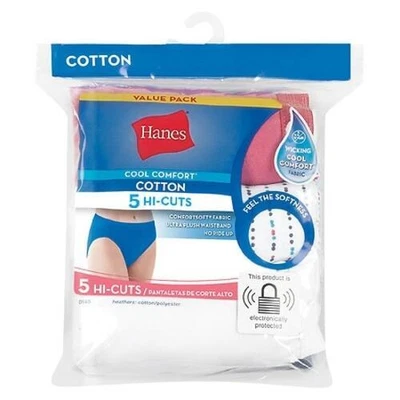 Hanes Women Hi-Cuts 5 Pack Hi-Cuts - Image 1 of 2