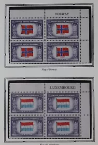 US Postage Scott #909- 920, Overrun Country Series, 1943 - Picture 1 of 1