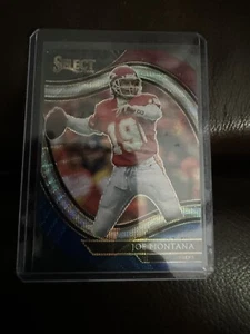 2020 Panini Select - Field Level Tri-Color Prizm Die-Cut #319 Joe Montana - Picture 1 of 2