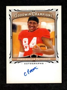 Autógrafo Goodwin Champions 2013 Cordarelle Patterson Steelers novato radiocontrol - Imagen 1 de 2
