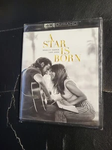 A Star Is Born 4K UHD Blu-ray Bradley Cooper NEW/ sealed NO SLIPCOVER - Picture 1 of 2