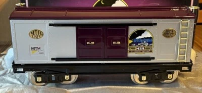 MTH Standard Gauge Tinplate 200 Series #214 MTHRRC 1999 Box Car 10-1109 NIB - Image 1 of 4