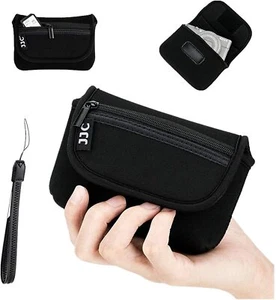 JJC Compact Camera Case Pouch for Sony ZV-1 RX100 Canon G7 X III II G9X Black - Picture 1 of 1