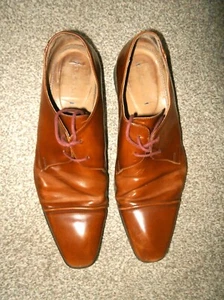 Paul Smith Men's Leather Brown Tan Leather Shoes ~ UK: 10 - Picture 1 of 6