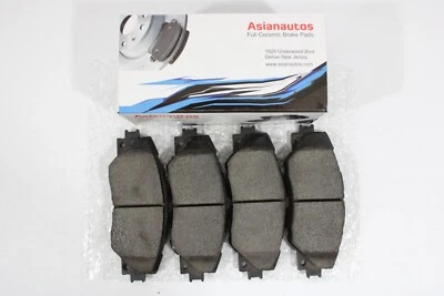 Pastillas de freno delanteras de cerámica completa Asianautos para Pontiac Vibe 2009-2010 Foto 1 de 3