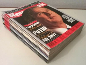 NEWSWEEK - Année 2001 : 35 premiers numéros - en état Collector - Picture 1 of 12