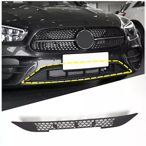 For 2021-23 Mercedes-Benz E-Class Front Grille Mesh Anti-Insect Net Black Sport - Picture 1 of 11