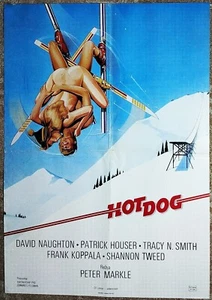 HOT DOG THE MOVIE 1984 SEXY TRACY SMITH DAVID NAUGHTON EINZIGARTIGES EXYU FILMPLAKAT - Bild 1 von 2