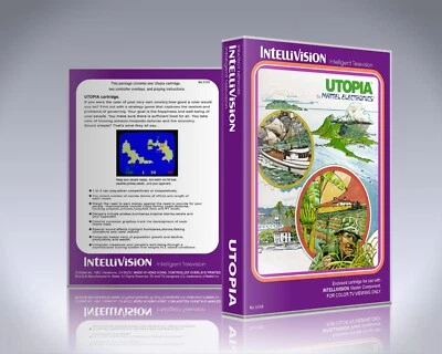 Intellivision UGC - NO GAME - Utopia - Image 1 of 3
