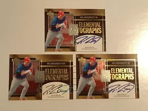 2007 JAYSON WERTH MAZZO SUPERIORE ELEMENTI CARTA AUTOGRAFATA IMPERDIBILE - Foto 1 di 5
