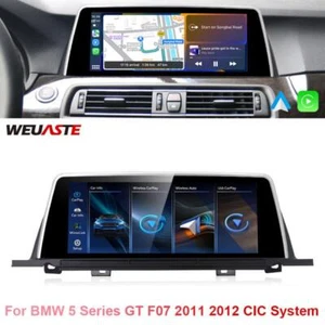 10.25'' Car Linux Screen For BMW 5 Series GT F07 2011-12 CIC System Radio Stereo - Picture 1 of 12