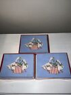 CAPE SHORE Vintage Box of 20 Holiday Cards Duck Theme-Lot of 3